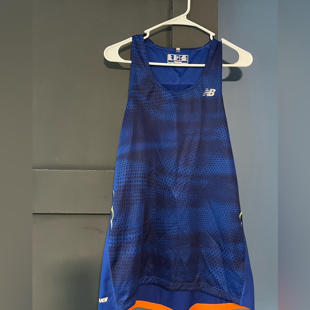 New Balance Blue Athletic Tank Top